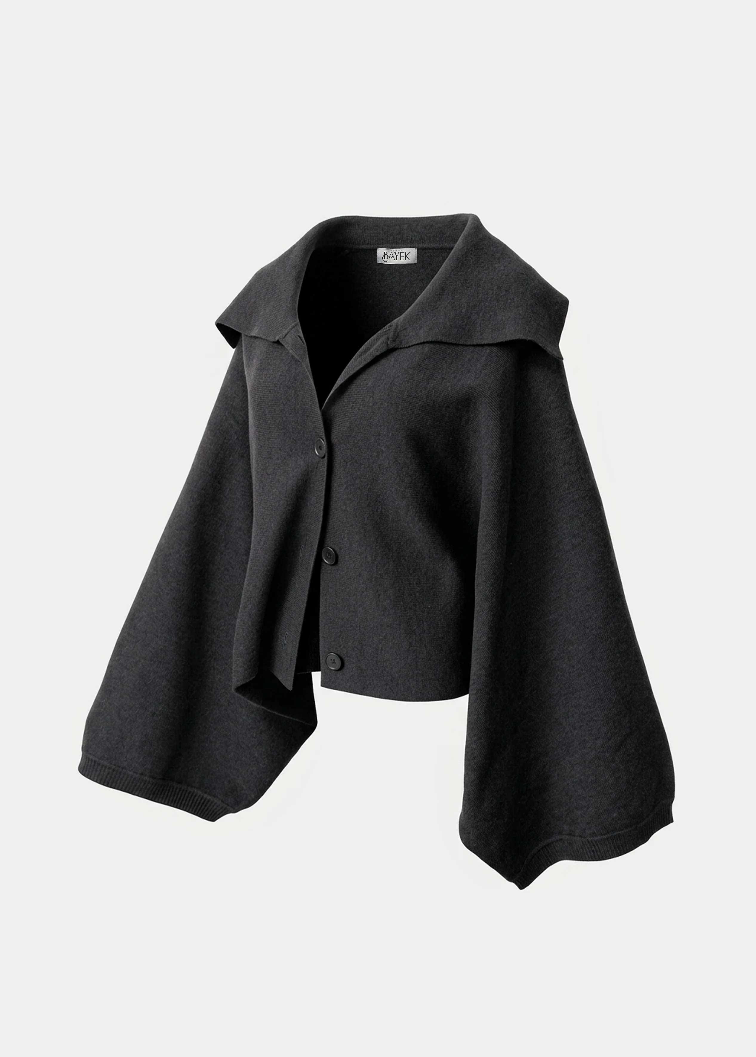 Cape boutonnée - Image 6