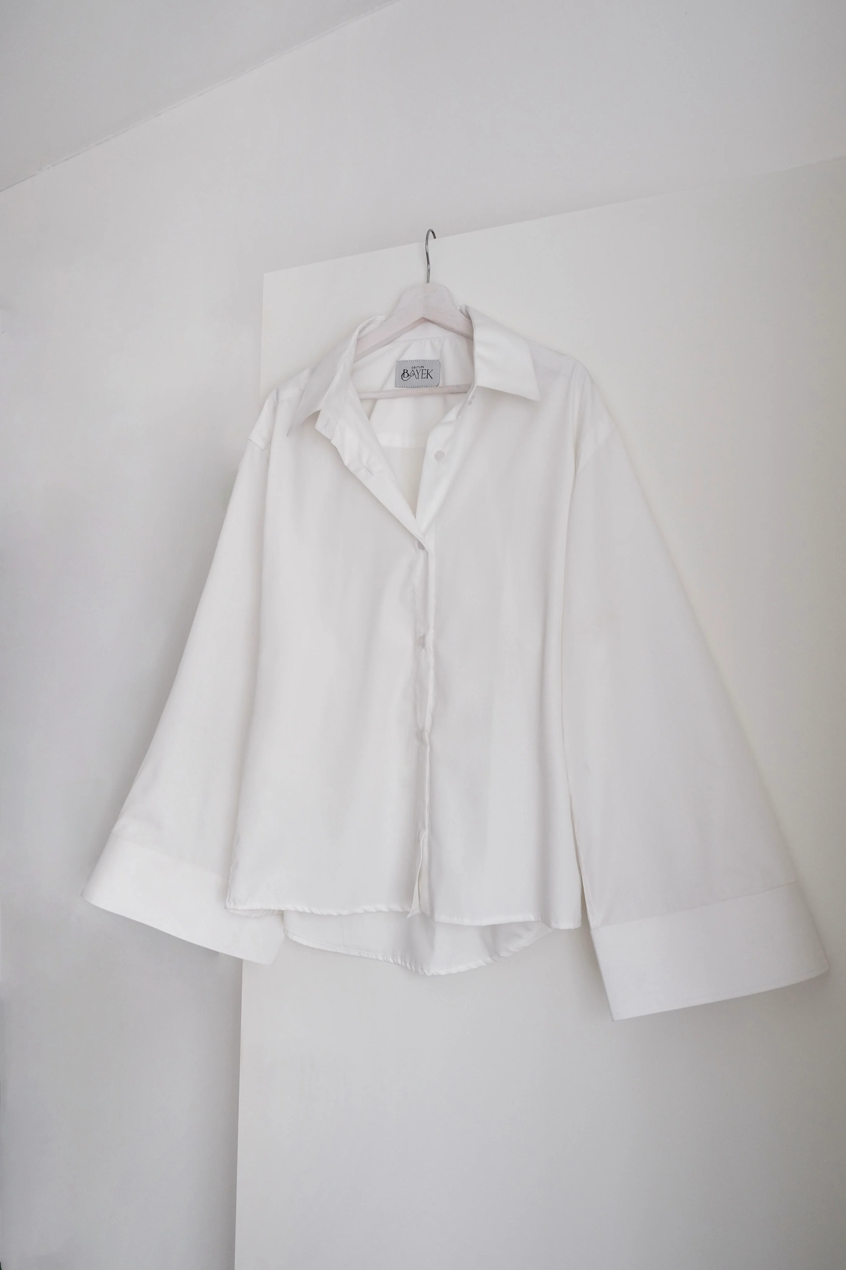 Chemise à manches évasées — Blanc - Image 5