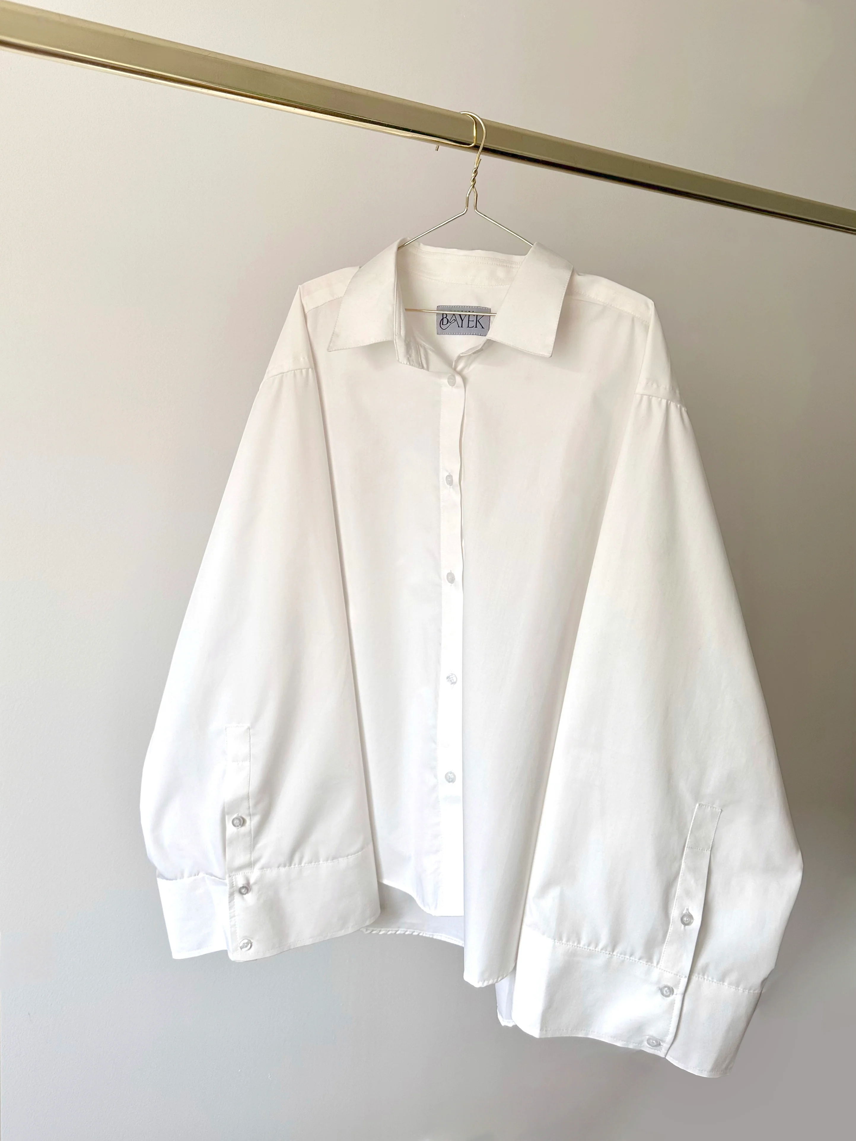 Chemise à manches évasées — Blanc - Image 6