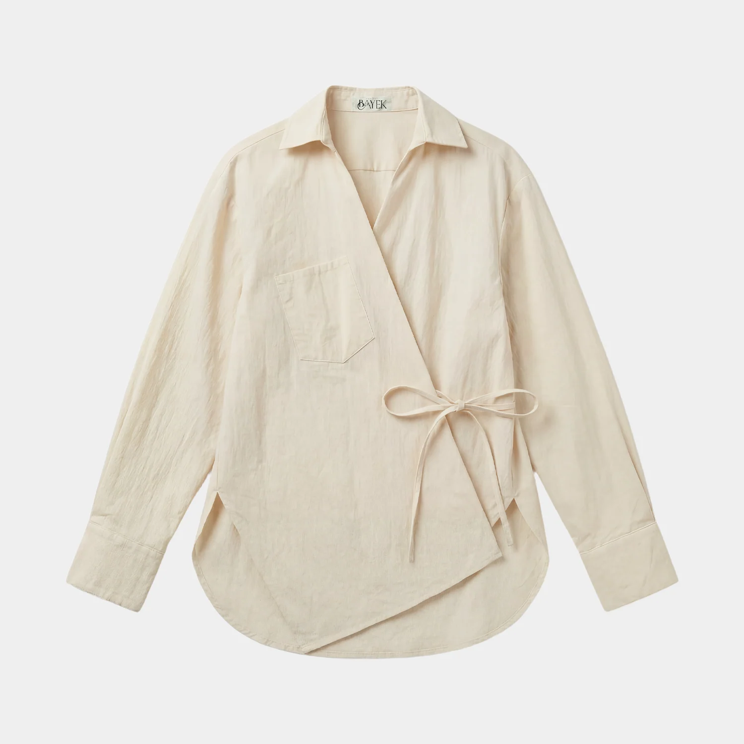 Chemise à nouer — Crème - Image 5