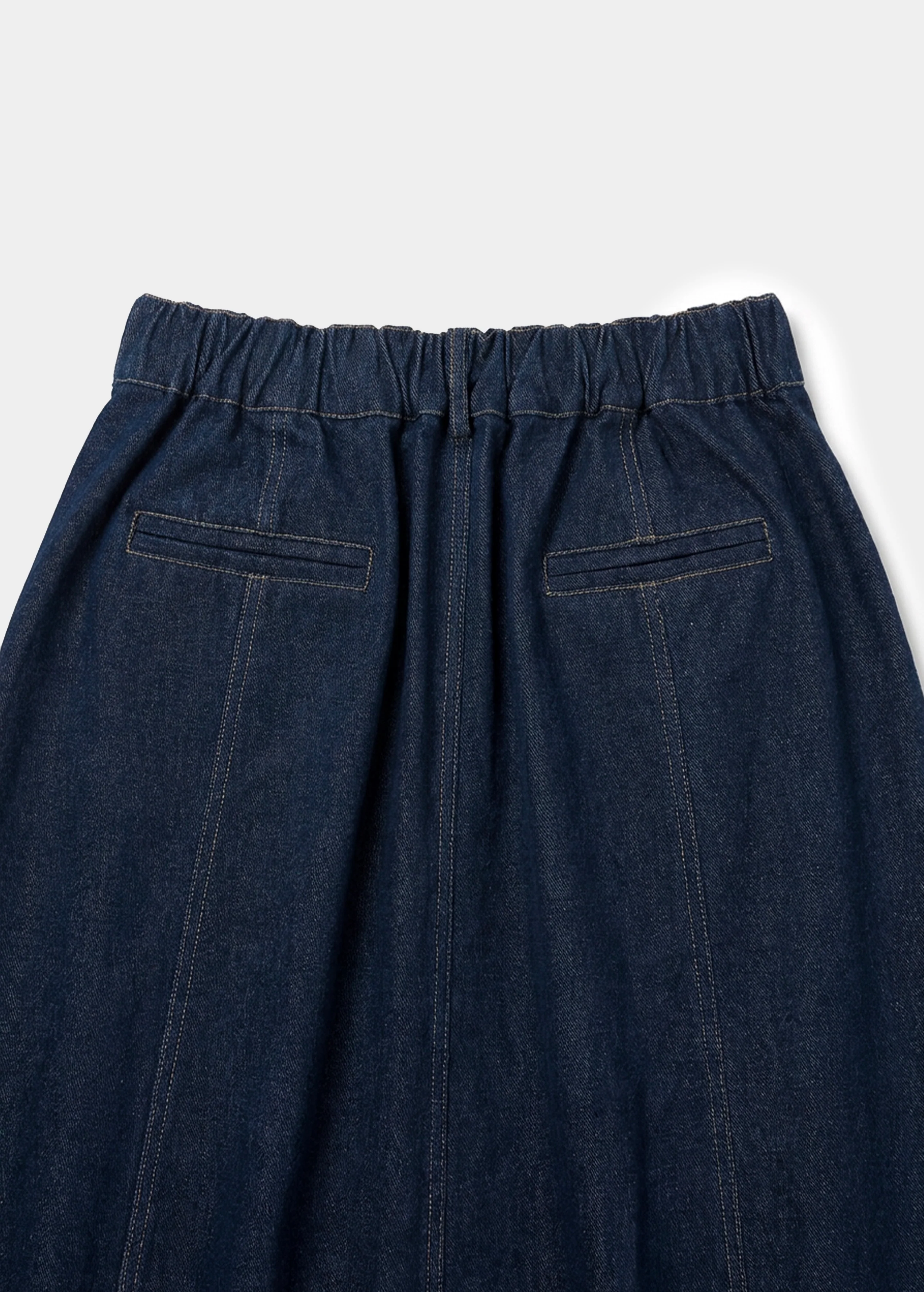 Jupe en jean longue — Bleu - Image 5