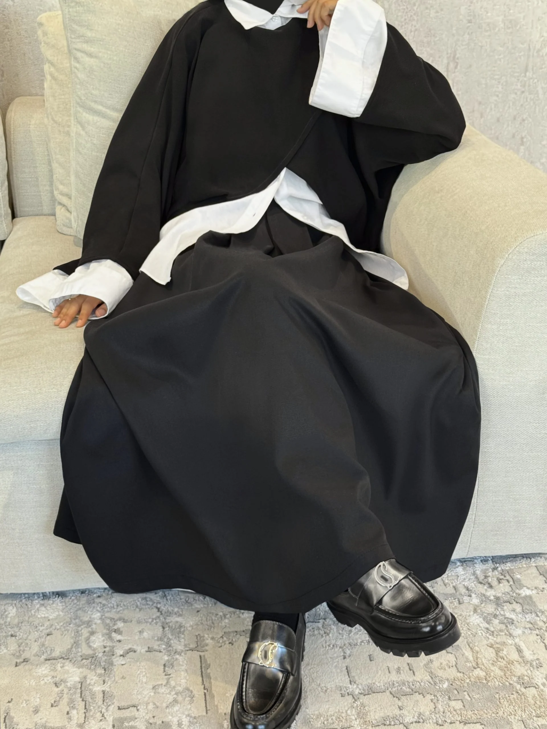 Jupe trapèze — Noir - Image 4