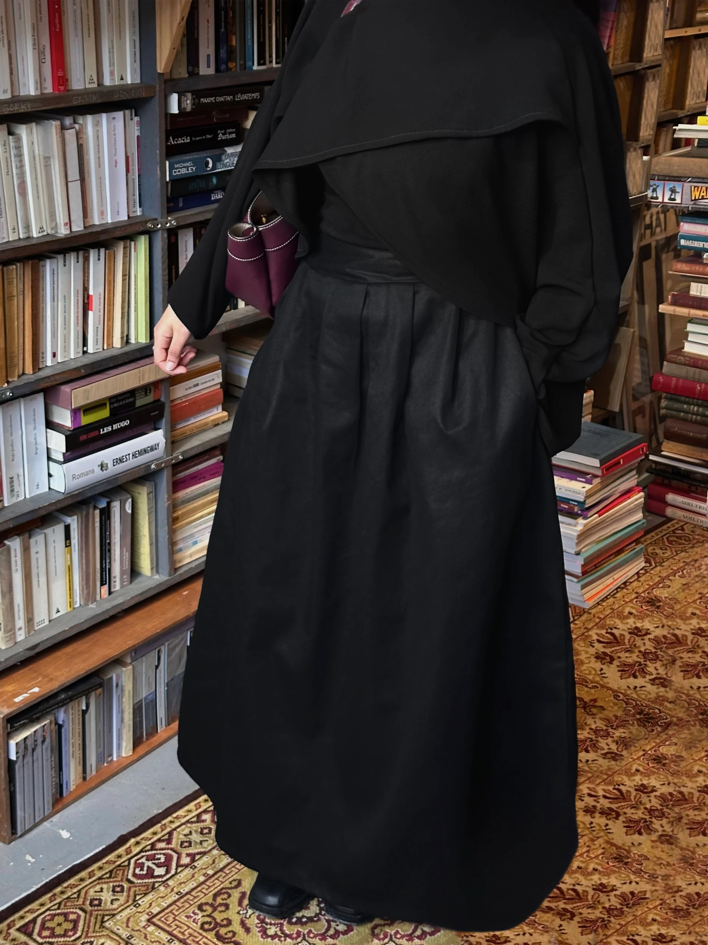 Jupe trapèze — Noir - Image 8