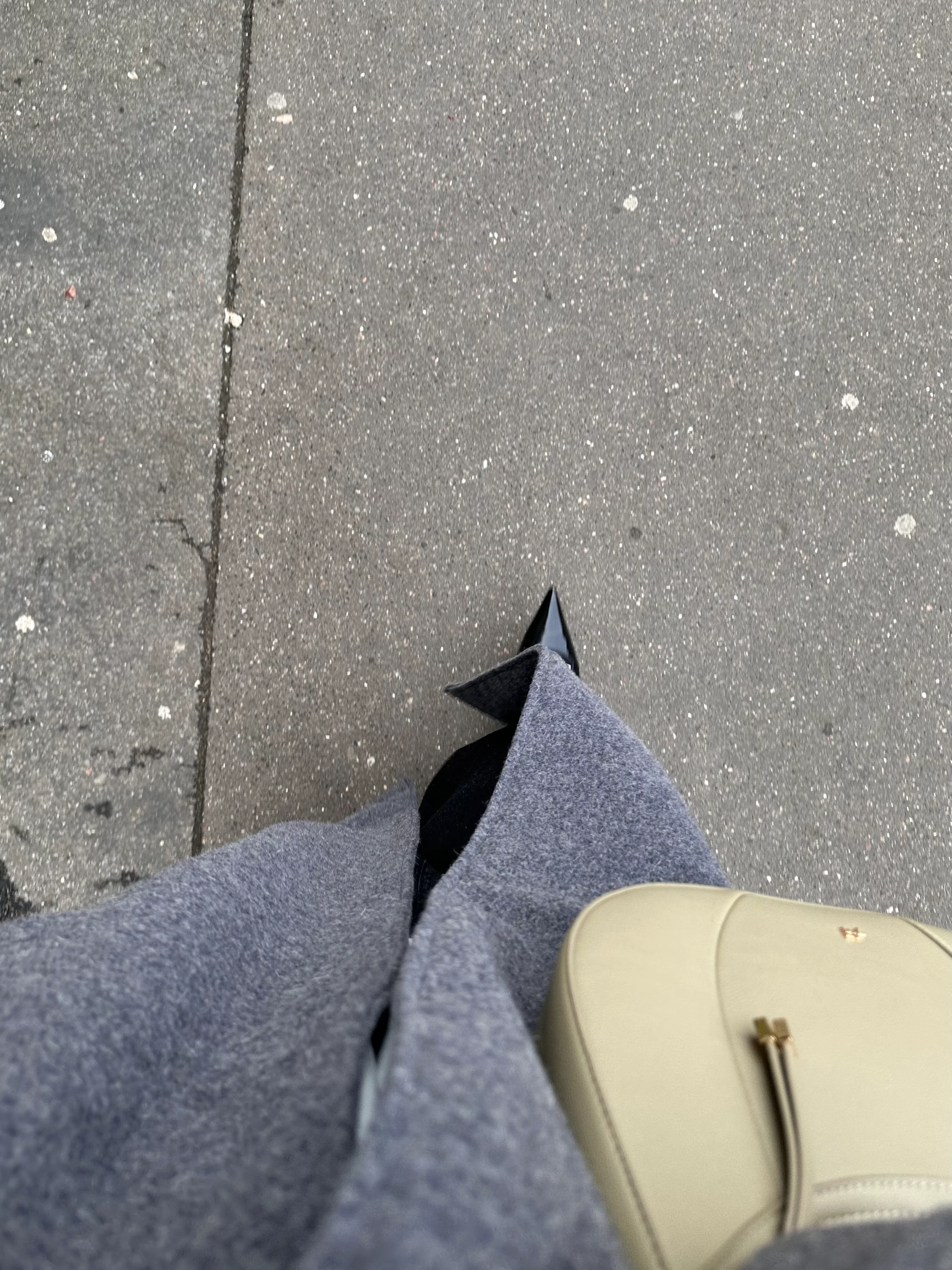 Manteau long — Gris foncé - Image 4