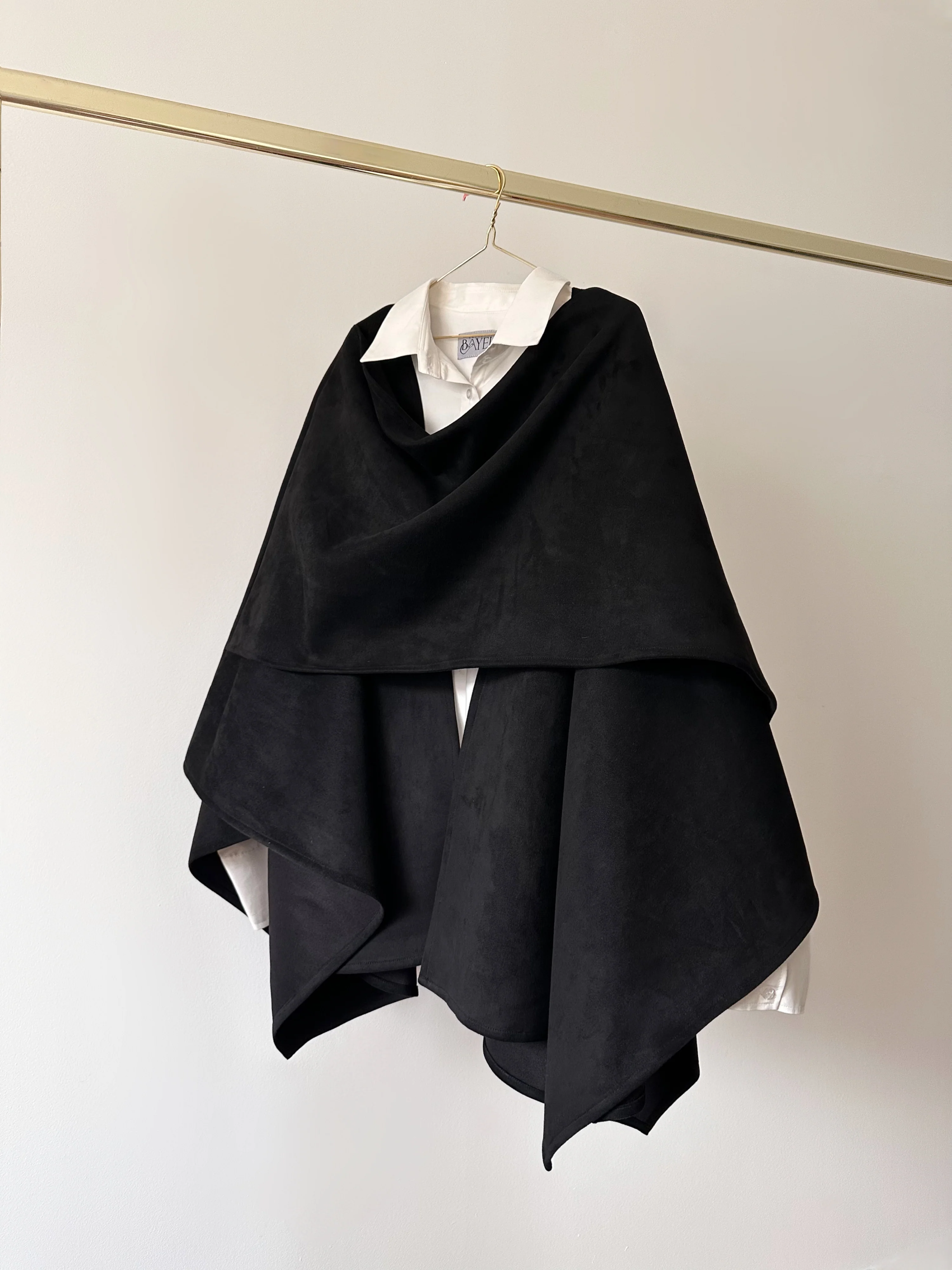 Poncho — Noir - Image 3