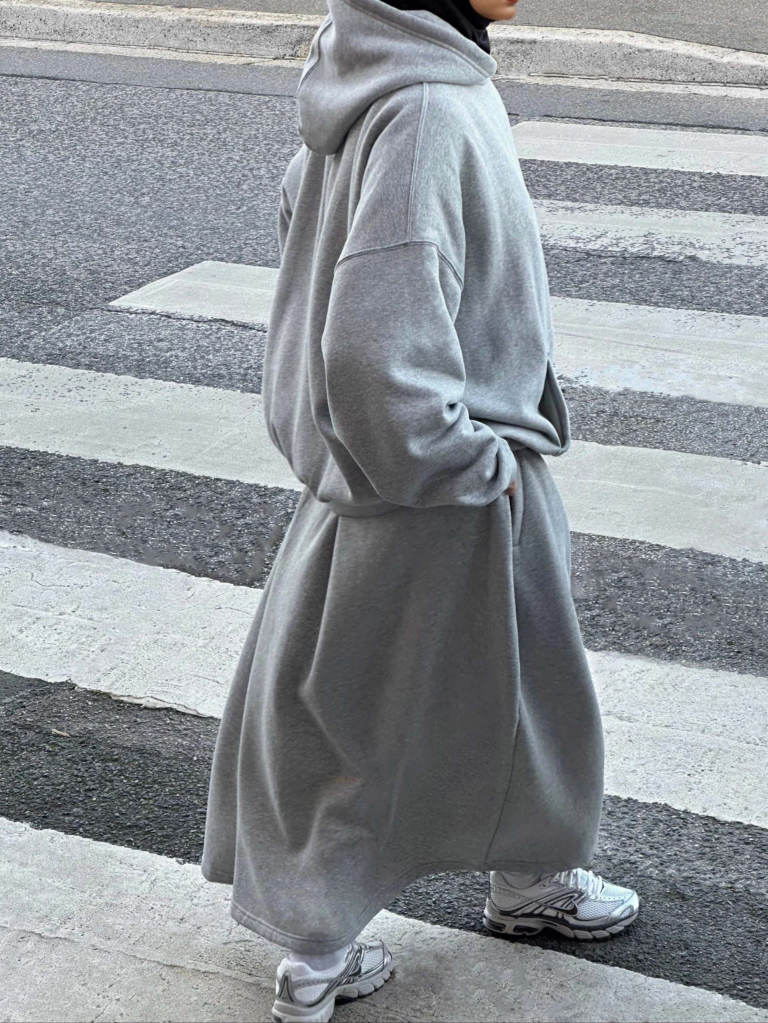 Sweat à capuche — Gris - Image 6