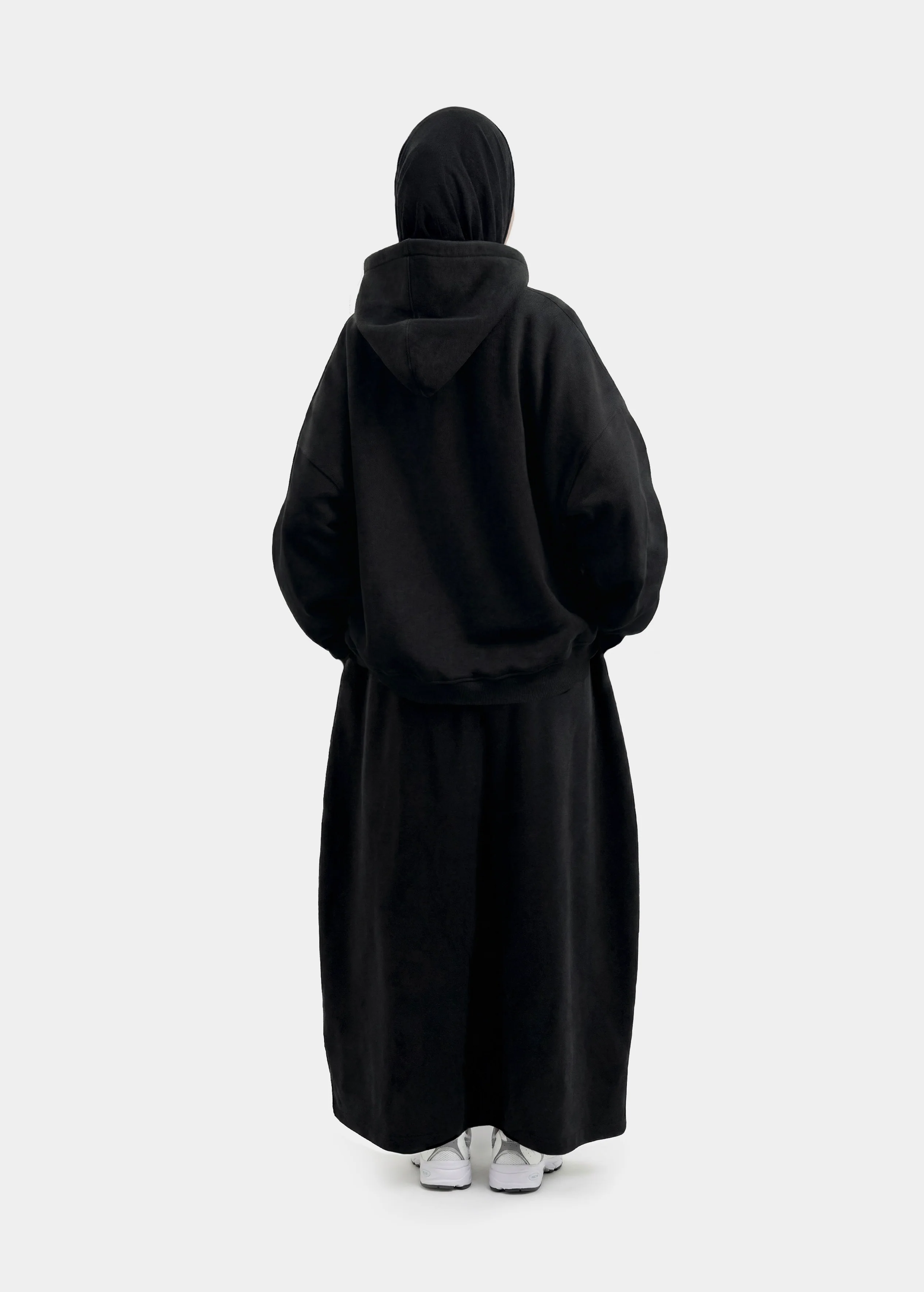 Sweat à capuche — Noir - Image 4