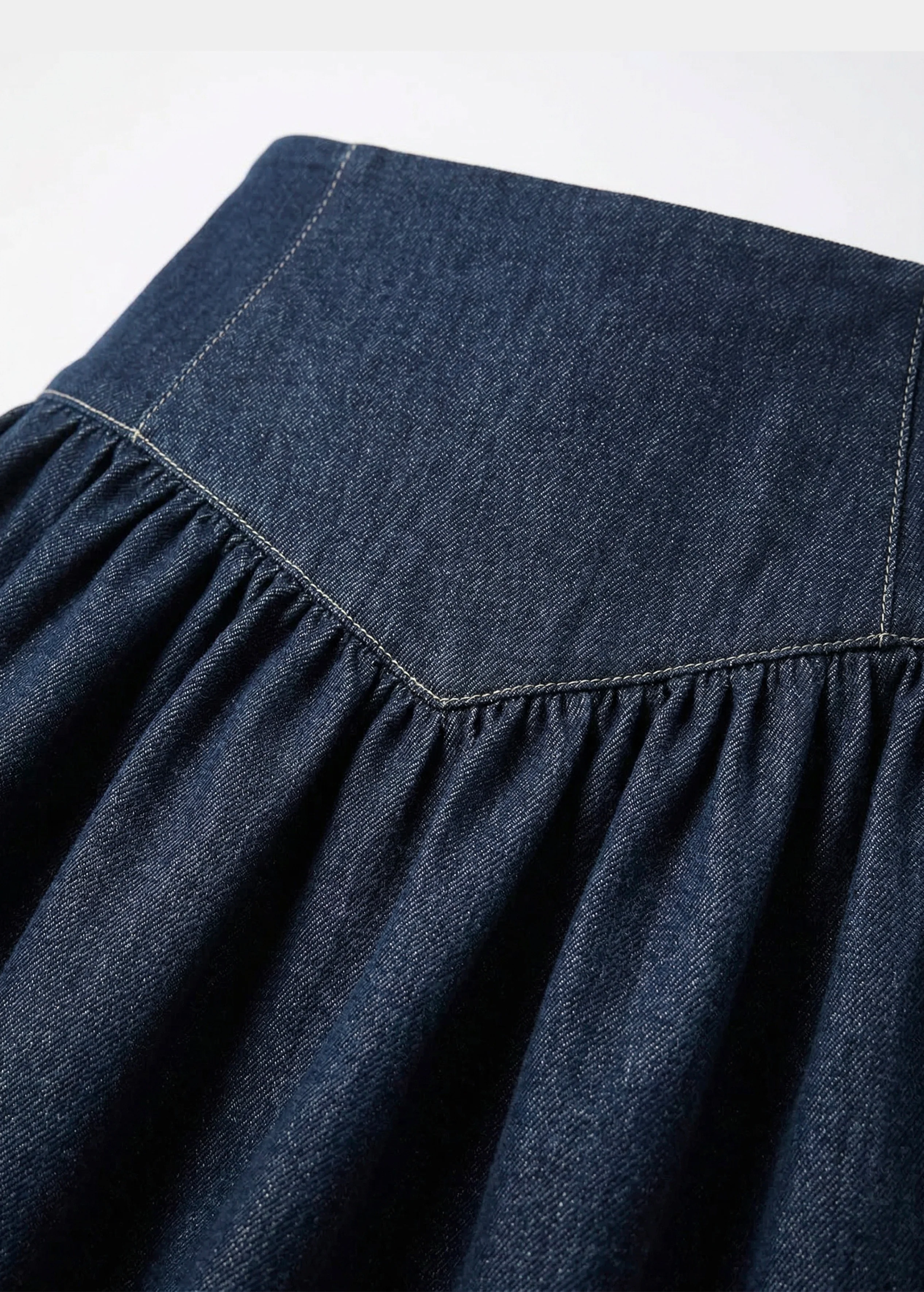 Jupe en jean structurée - Image 7