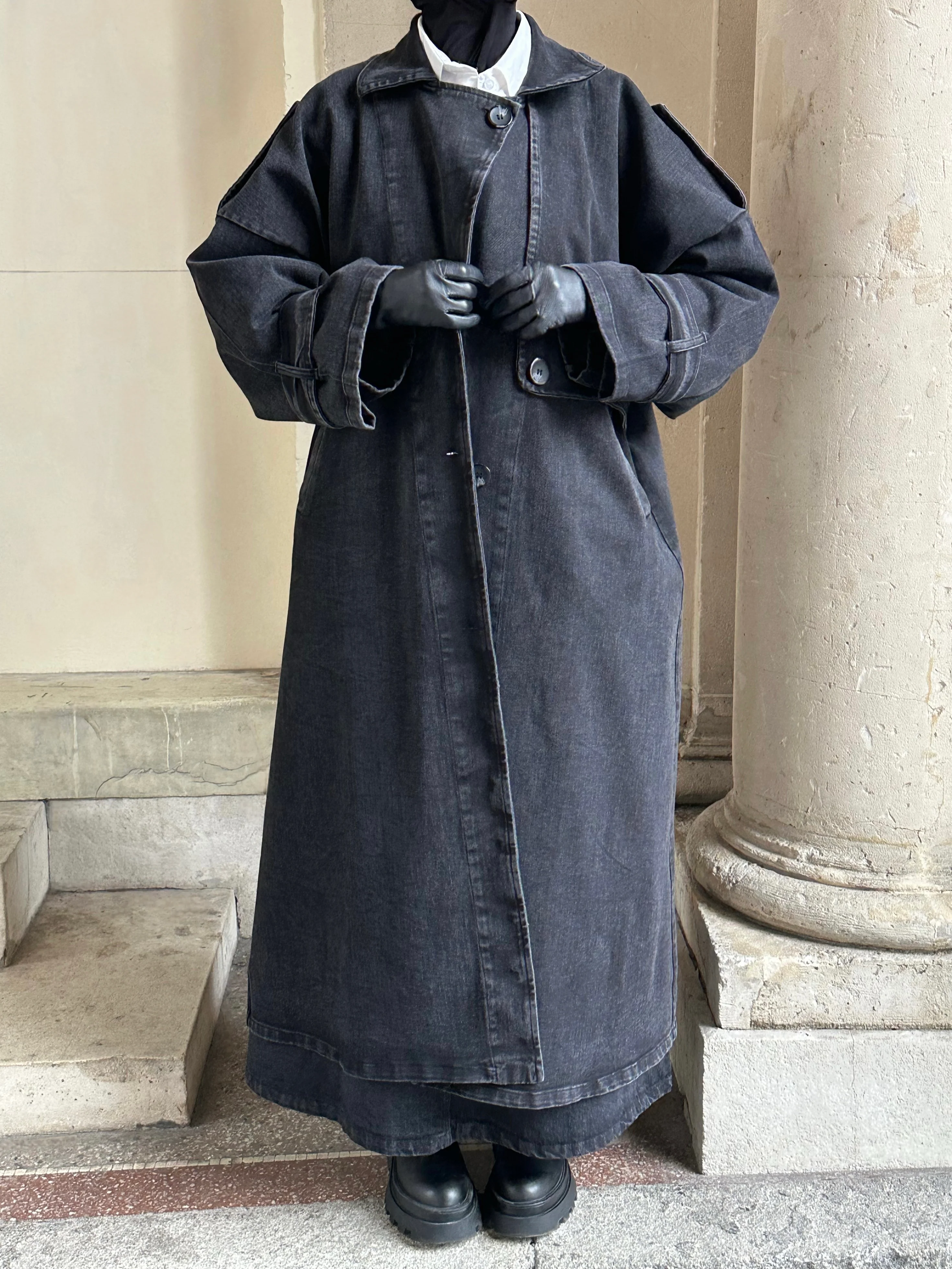 Trench en denim - Image 4